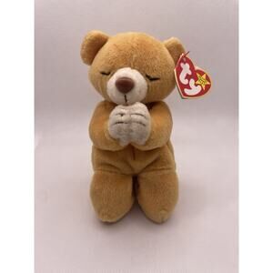 Ty Beanie Praying Bear Cub Baby Hope 1998 - With Tags